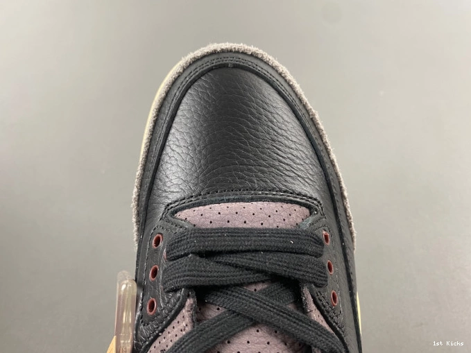 Black Jordan A x Air 3 Ma Maniere FZ4811-001 0825
